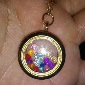 Baby feet locket